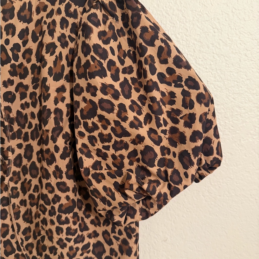 Abercrombie & Fitch Cheetah Blouse-Medium - Picture 3 of 4